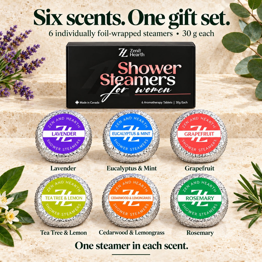 Shower Steamer for Women – 6 Pack Gift Set